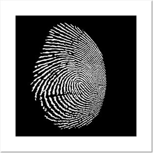 Fingerprint Posters and Art